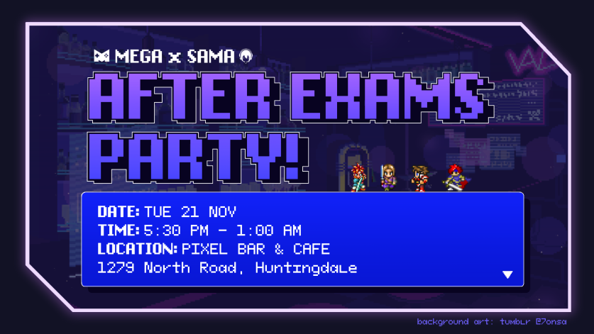 After Exams Party Banner 2023